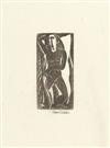 MAX WEBER Two woodcuts.